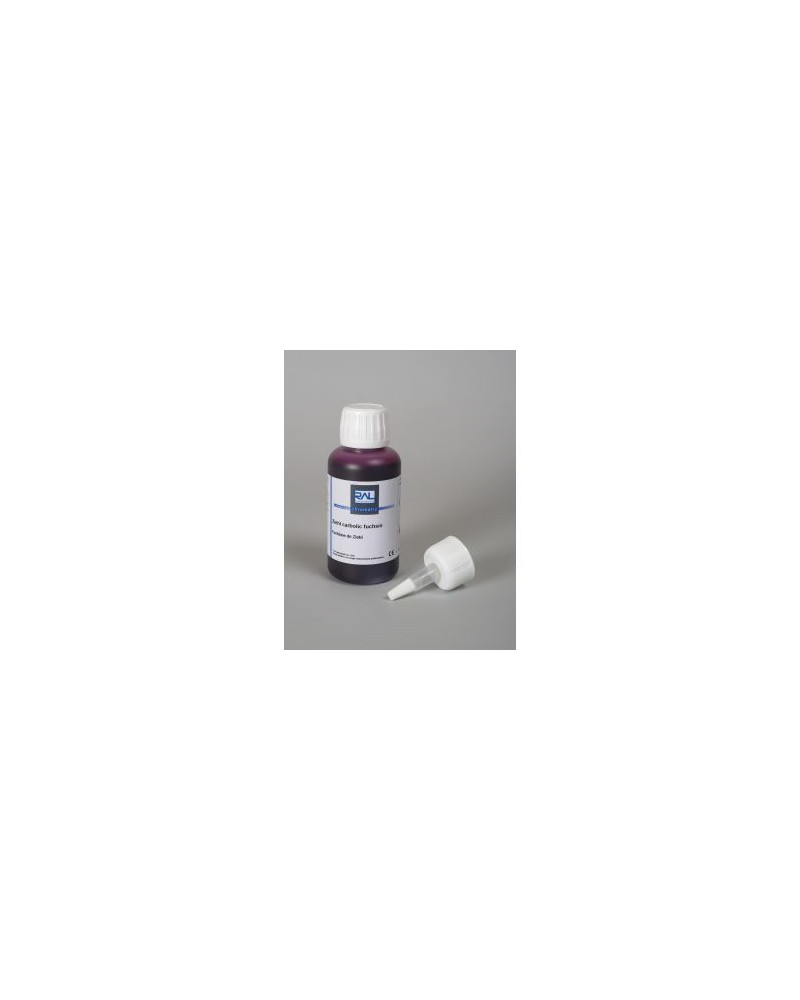 Coloration de ziehl-armand: fuchsine de ziehl - 125ml (standard)