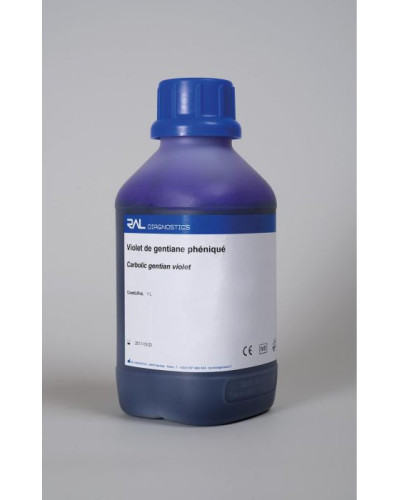 Violet cristal selon gram (violet de gentiane phéniqué) - 500