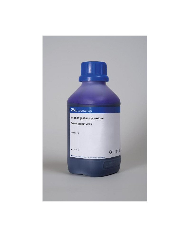 Violet cristal selon gram (violet de gentiane phéniqué) - 500