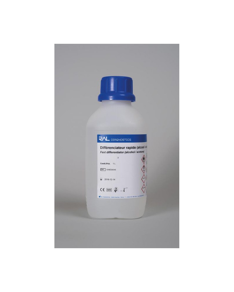Différenciateur R alcool / acétone (action rapide) - 2 500 ml