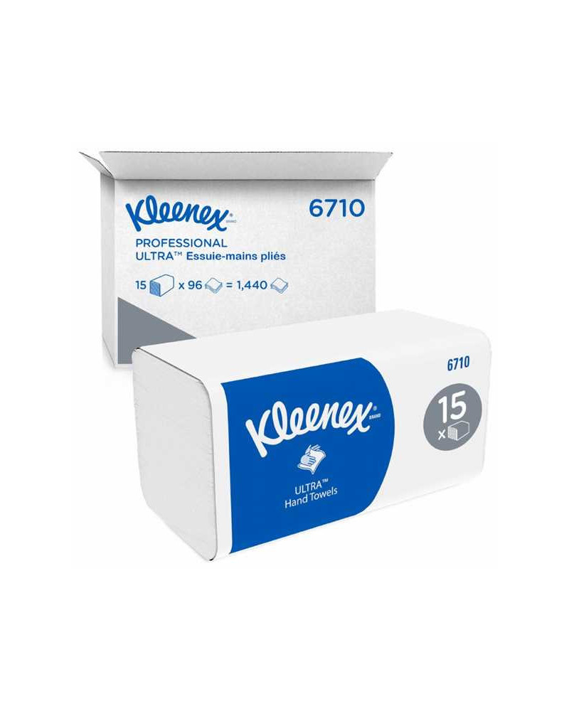 Essuie-mains kleenex ultra super doux