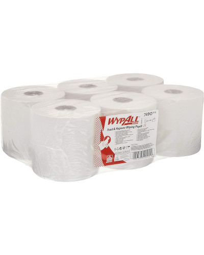 Essuyeurs wypall l10, dévidage central