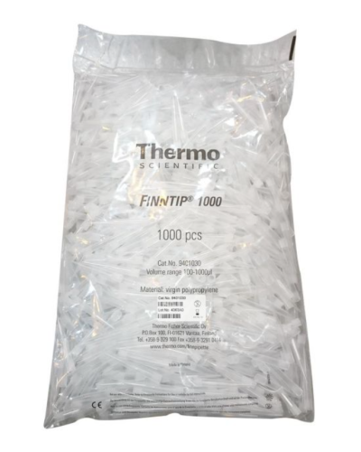 Cônes finntip en vrac: 0,5 - 250µl, longueur 52