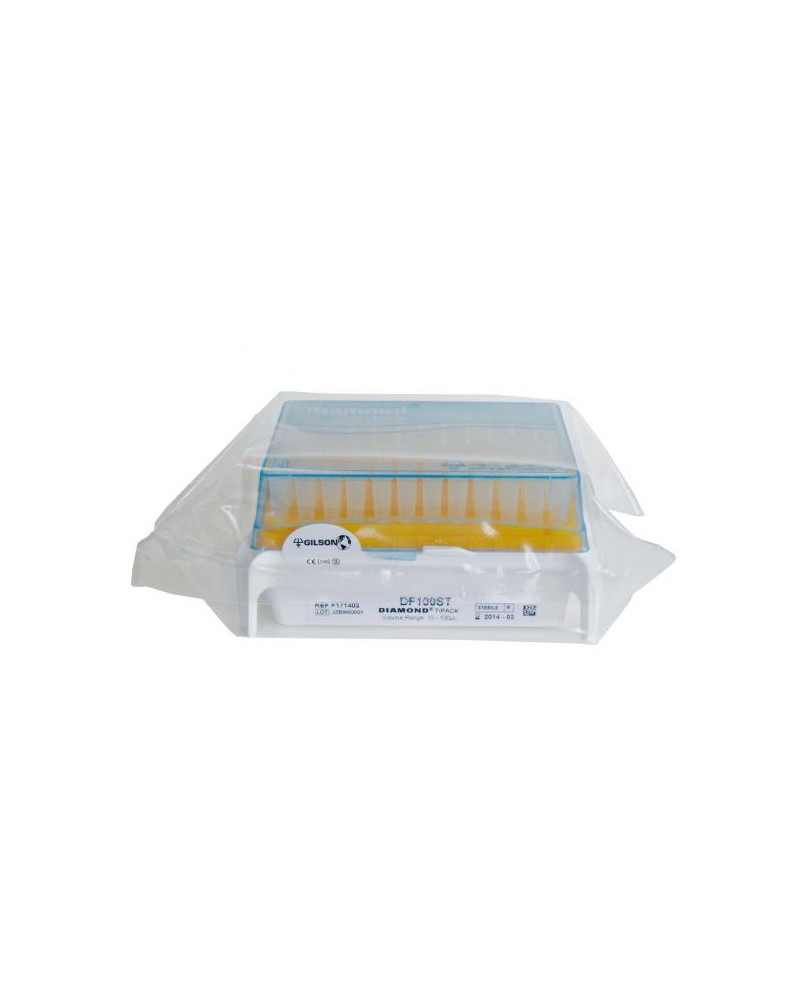 Cônes diamond en rack:1000 - 5000µl, longueur 103