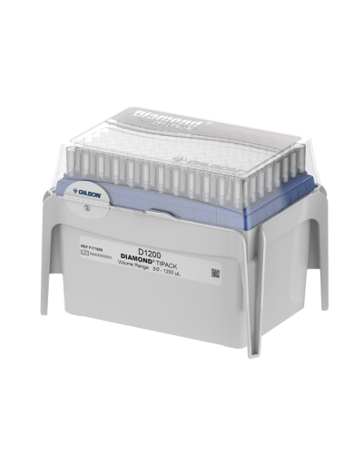 Cônes diamond en rack:50 - 1200µl, longueur 84