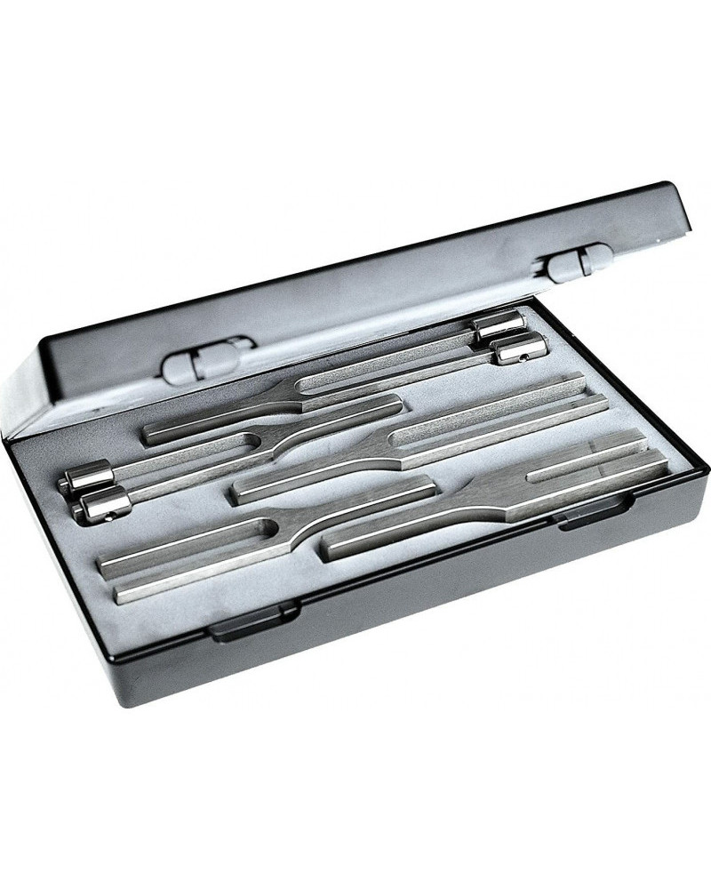 Set II de diapasons en acier Riester