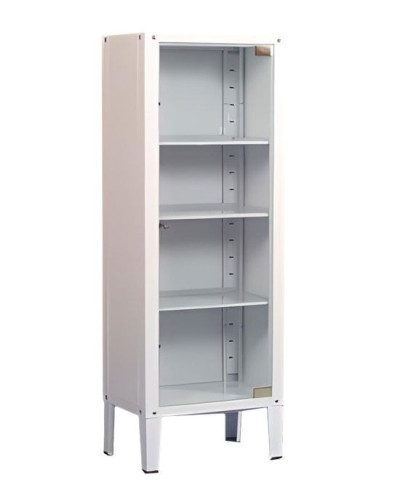 Vitrine avec éléments superposés