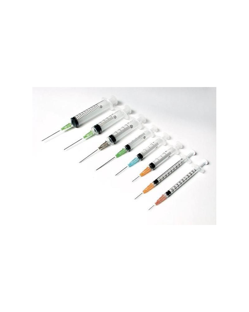 Seringue TERUMO 3 pièces 1ml, insuline avec aiguille 25 g - 16 x 0,5 mm