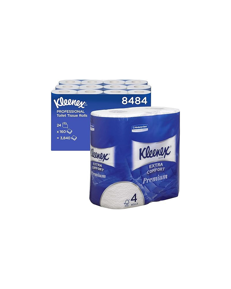 Papier toilette standard en rouleau, KLEENEX