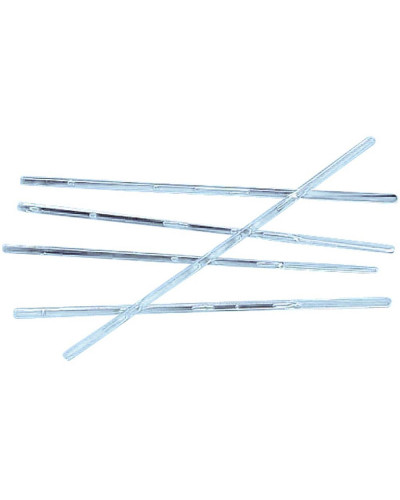 Spatules plastiques d'agitation à usage unique