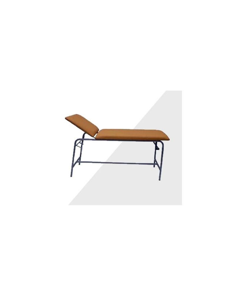 Divan d'examen en époxy sellerie ochre