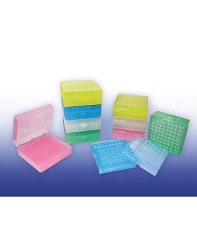 Boite polypropylène pour congelation 50 tubes 2ml