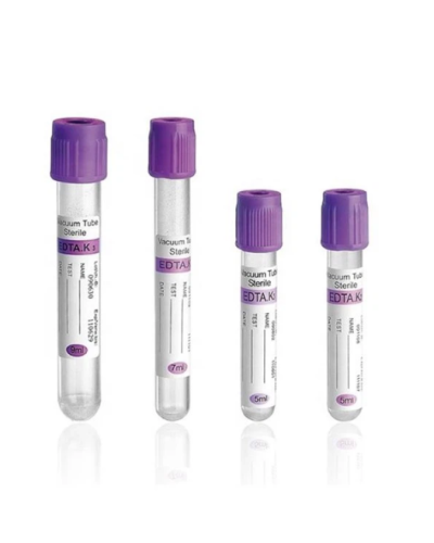 Tube de prélèvement de sang capillaire, EDTA dipotassique