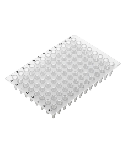 Microplaques pcr,96 puits,profil standard, complète, affleurant