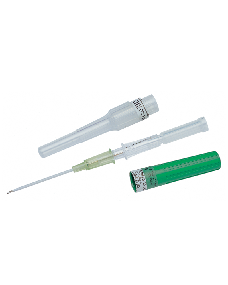 Cathéter intraveineux SURFLO TERUMO à  usage unique, 18 g -32 x 1,30 mm