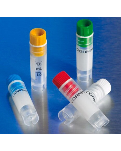 Cryovials à  bouchon rentrant avec joint en silicone, 4,0 ml