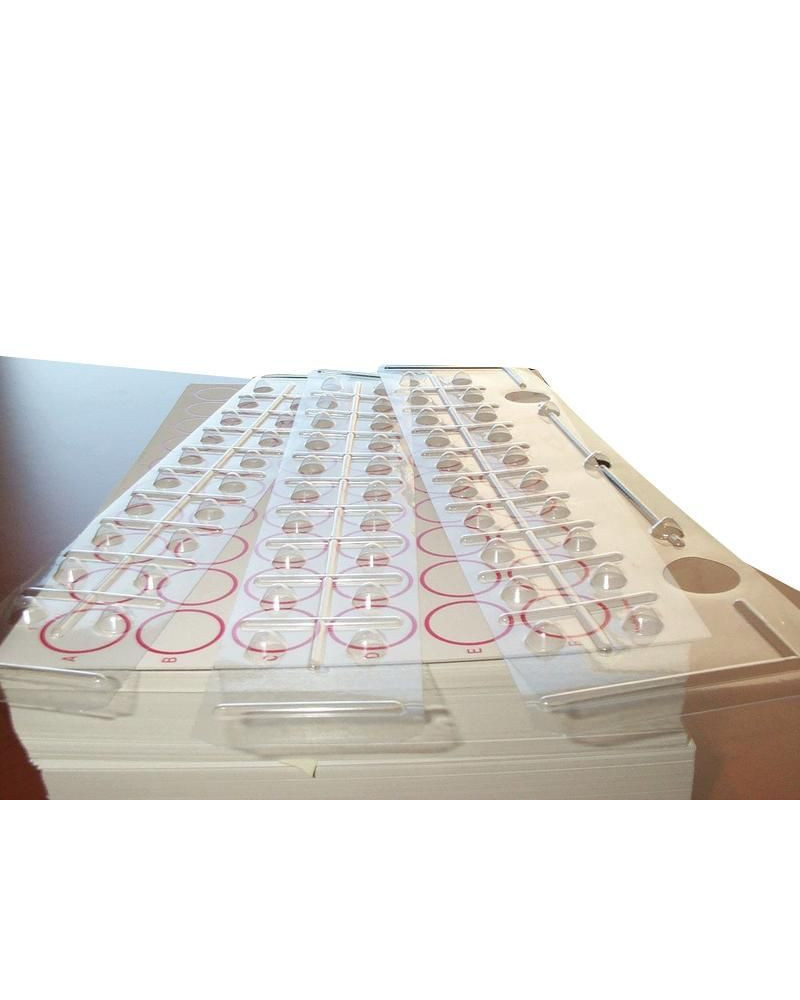 Systèmes Non Secable de détermination des groupes sanguins à Usage Unique