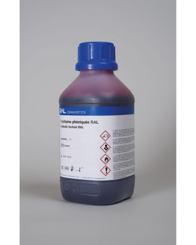 Fuchsine phéniquée en solution, selon ZIEHL-NEELSEN - 500 ml