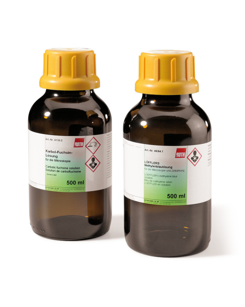 Bleu de méthylène en solution, selon LOEFFLER - 500 ml