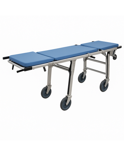 Brancard à pieds escamotables (type ambulancier), Modèle Bran002