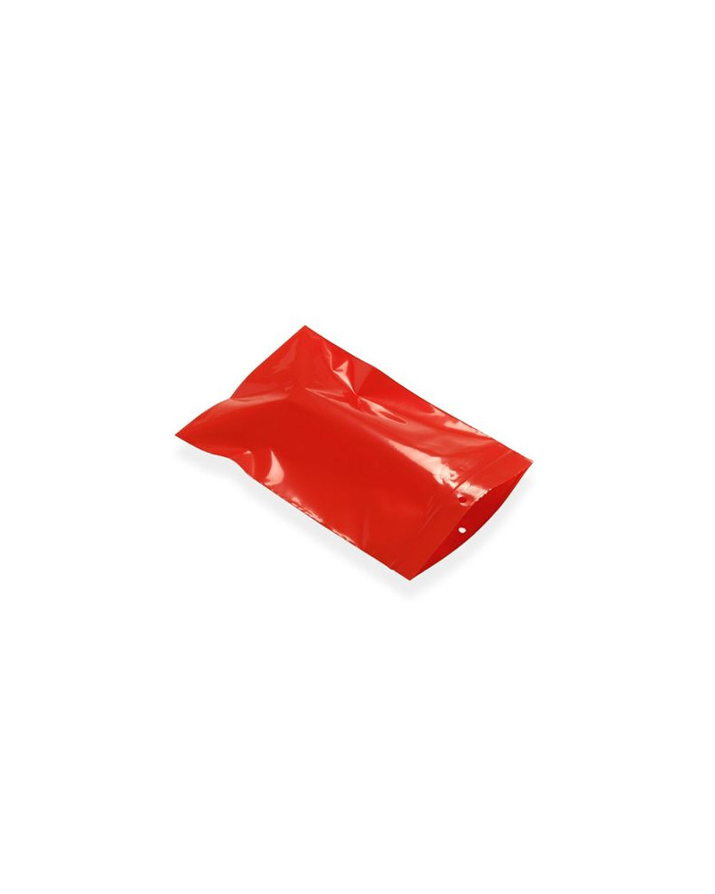 Sachets fermeture à glissière, rouge