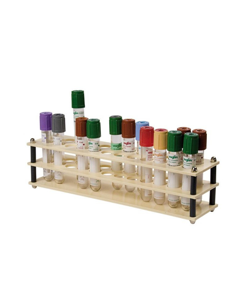 Portoir pvc 2 x 612 trous, Diamètre 17 mm