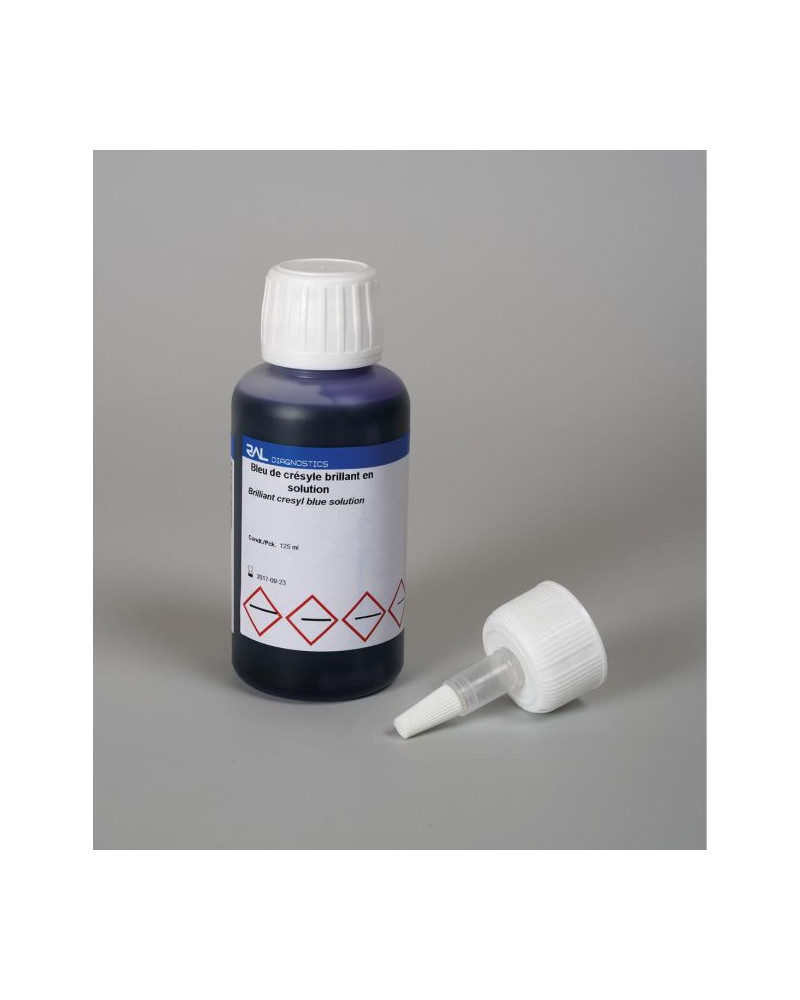 Bleu de crésyl brillant, solution
