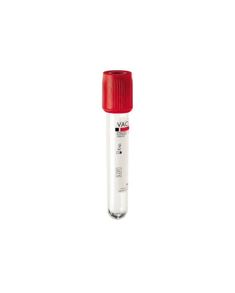 Tube de prélèvement sous vide en P.E.T. VACUTEST KIMA 3.5ml/5ml SEC + GEL stérile