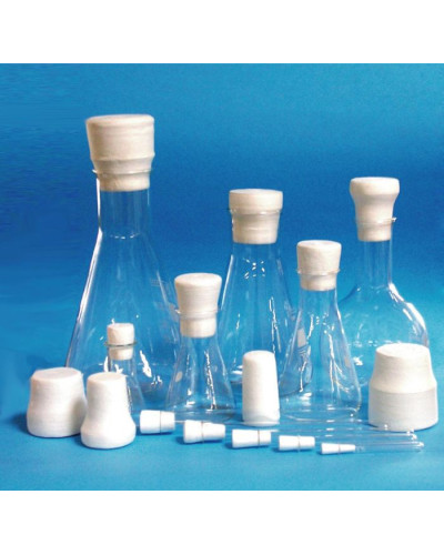 Bouchons en ouate de cellulose, pour tubes à Ø int.: 13 à 14,5 mm