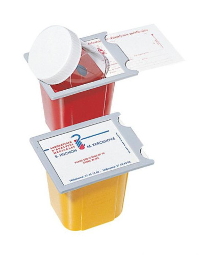 Couvercles carton pré-imprimés, carton standard n°857