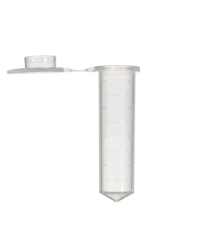 Microtubes 1,5 ml maxiclear, code couleur: naturel