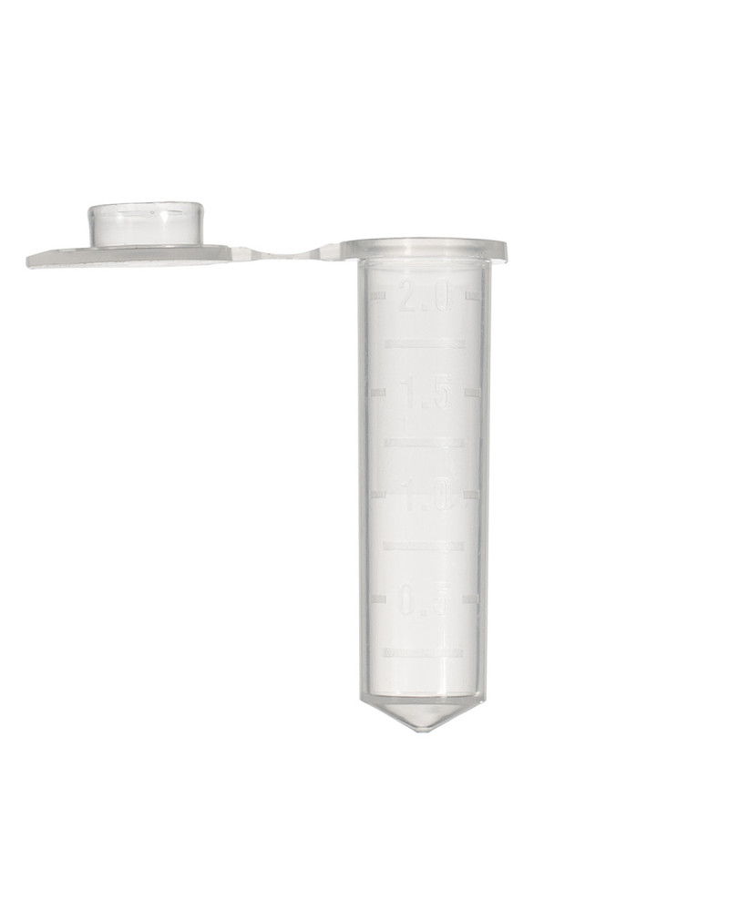Microtubes Fond conique -2ml -Cape attenante -Assortis