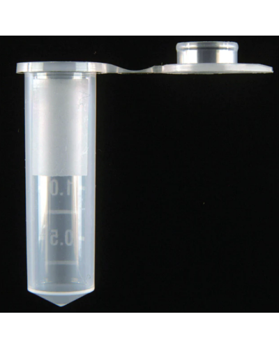 Microtubes 2ml maxiclear, code couleur: naturel