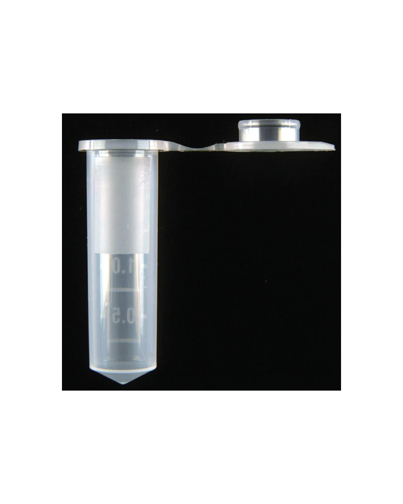 Microtubes 2ml maxiclear, code couleur: naturel