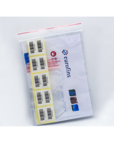 Fiche d'identification de prélèvement, 10 x 20,5cm