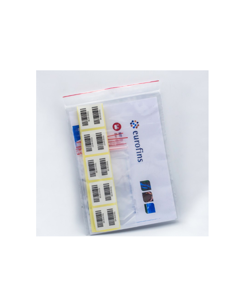 Fiche d'identification de prélèvement, 10 x 20,5cm