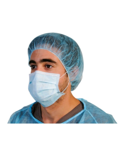 Masques chirurgicaux non-tissé,triple épaisseur-haute filtration