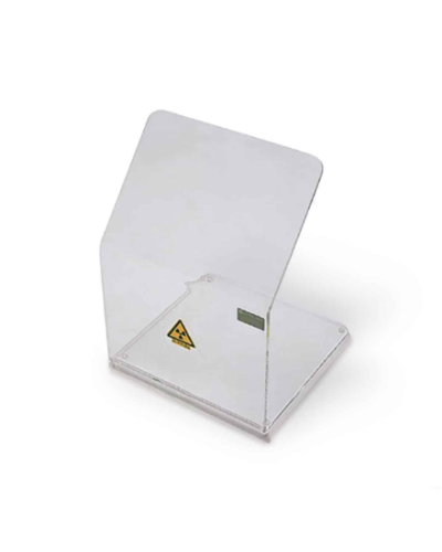 Ecran de protection incurvé contre les radiations Beta