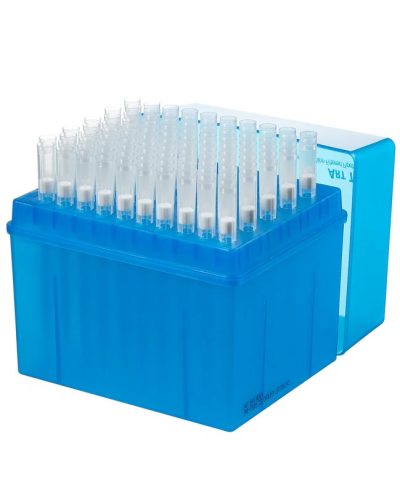 Cônes filtre UNIBOX Filter System 100 µl, rack stérile de 96