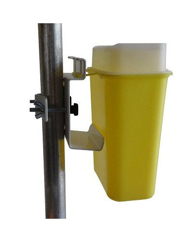 Support chariot pour 2,4 et 7 litres,  Ø barre 20 - 30 mm