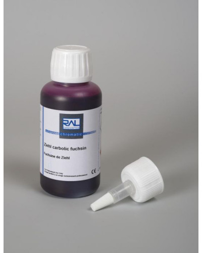 Coloration de ZIEHL-ARMAND: fuchsine de ZIEHL: 2 500 ml (standard)