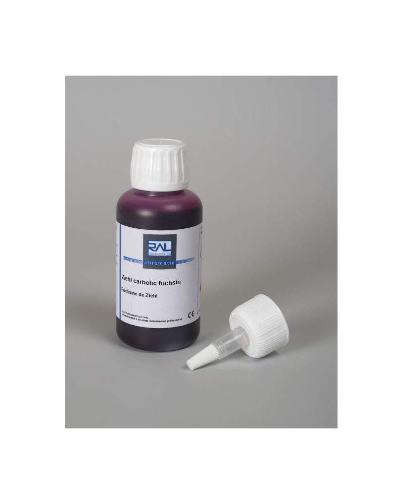 Coloration de ZIEHL-ARMAND: fuchsine de ZIEHL: 2 500 ml (standard)