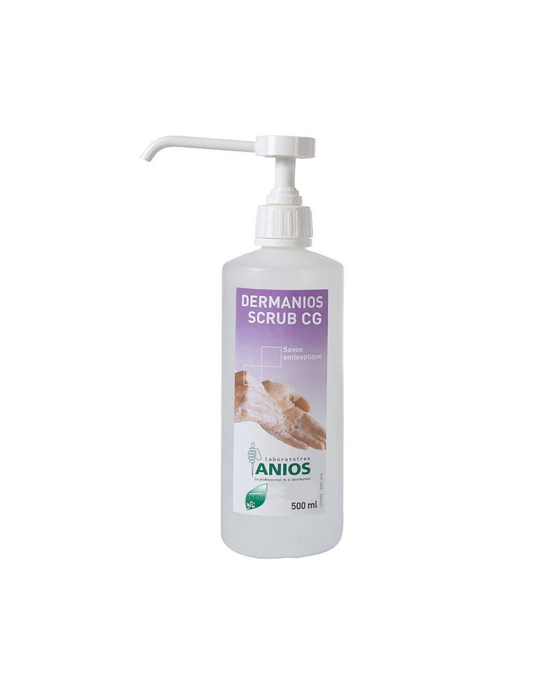 Dermanios scrub hf, savon antiseptique