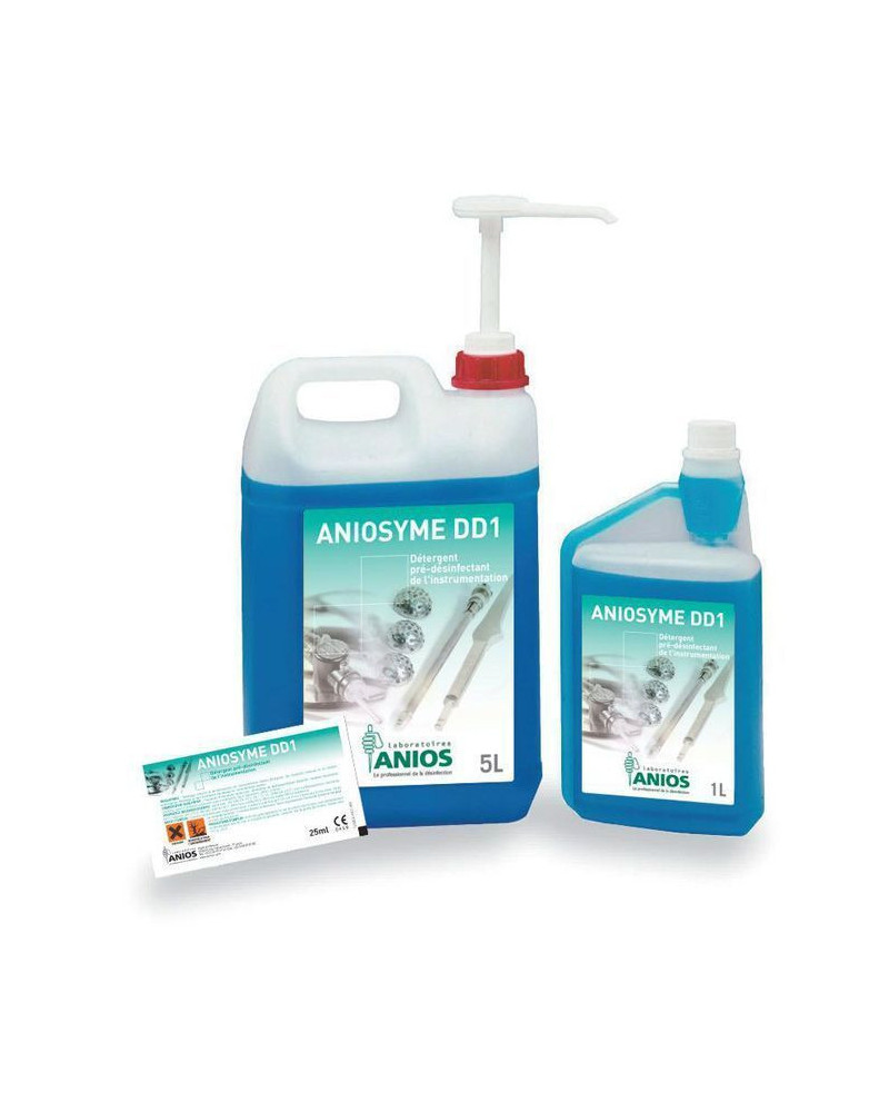 Aniosyme dd1, nettoyant et pré-désinfectant, 1l