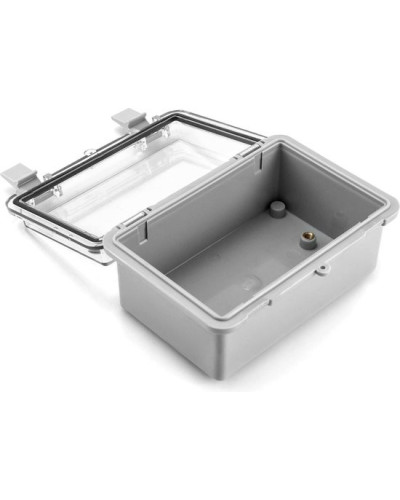 Boitier vide avec couvercle transparent