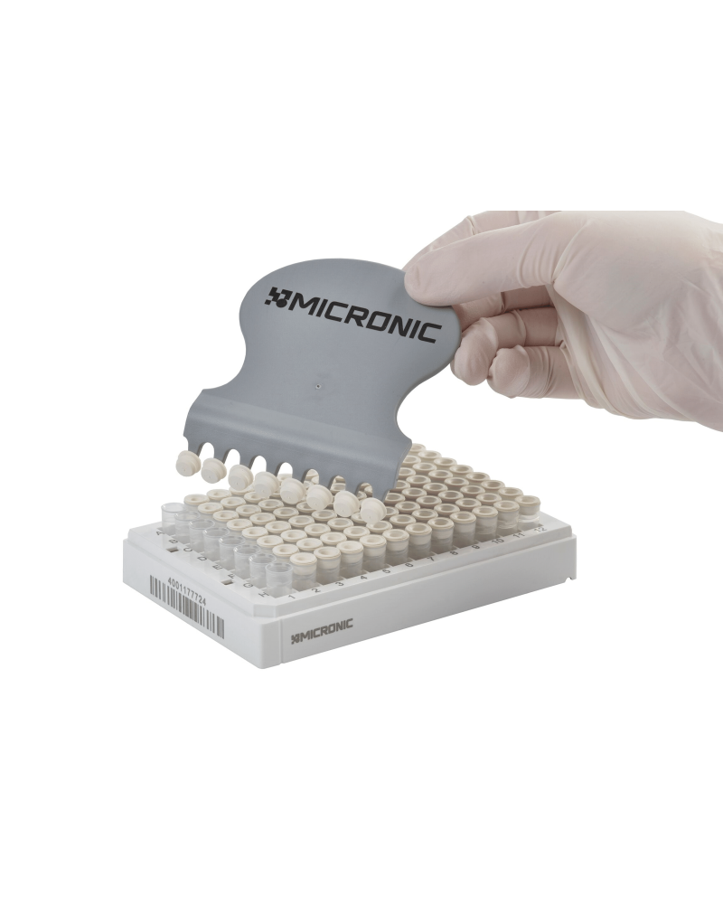 Décapper 8 : pour ouvrir les tubes par 8