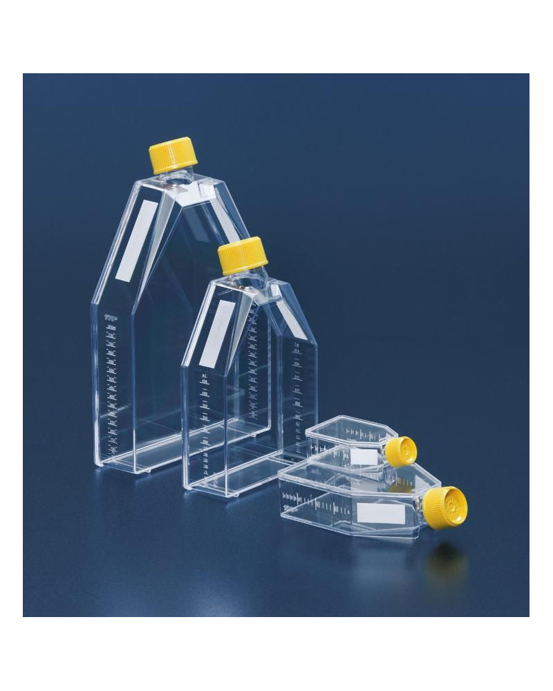 Flacons pour culture cellulaire, 60 ml, cape ventilée