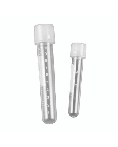 Tubes de culture, 12 ml, tubes fond rond en polypropylène