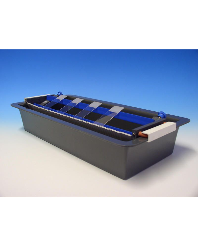 Cuve à  coloration avec Portoir inclinable