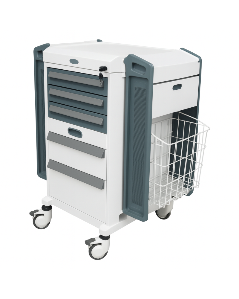 Chariot d'urgences reanimation, Modèle YC21J